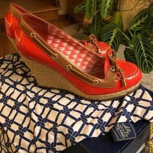 Milly by Sperry Topsider espadrille deck shoes 6